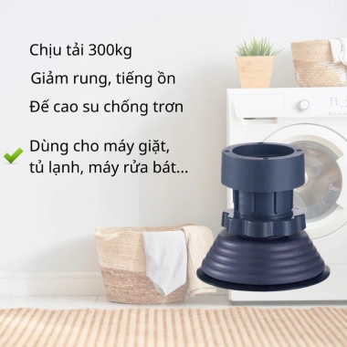 Bộ 4 chân chống rung chống trượt, giảm tiếng ồn, điều chỉnh chiều cao - 26.000₫ 2