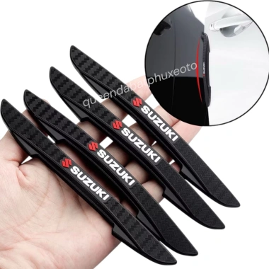 Bộ 4 Nẹp Cửa Ô Tô Nhựa Dẻo Chống Va Đập, Giảm Trầy Xước - Chỉ 60.000₫