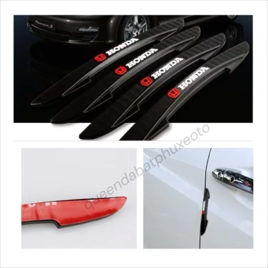Bộ 4 Nẹp Cửa Ô Tô Nhựa Dẻo Chống Va Đập, Giảm Trầy Xước - Chỉ 60.000₫