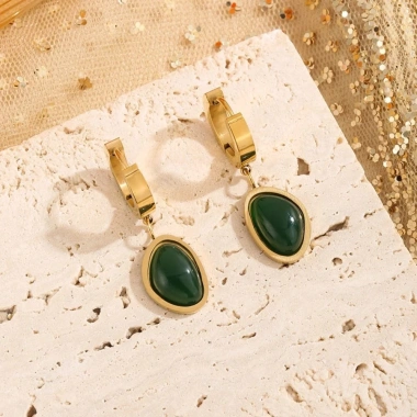 Bộ 4 Trang Sức Kim Cương Giả Xanh Vintage - Vòng Cổ Choker, Vòng Tay, Bông Tai - Sang Trọng, Phù Hợp Tiệc - 136.400₫