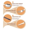 Bộ 4X Thép Không Gỉ Pháp Flatware cho Nhà Hàng – Muỗng, Nĩa, Dĩa, Cắt – 189.200₫ 4