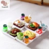 Bộ 5 Cái Đĩa Bánh Mì, Mứt, Muỗng, Cốc Nhà Búp Bê COD – Giá 54.230₫