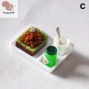 Bộ 5 Cái Đĩa Bánh Mì, Mứt, Muỗng, Cốc Nhà Búp Bê COD – Giá 54.230₫ 9
