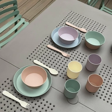 Bộ 5 món dụng cụ ăn dặm cho bé - Bát Đĩa Cốc Thìa Nĩa pastel Kinni, Made in Việt Nam, an toàn, giảm giá 350.000₫ 3 Bộ 5 món dụng cụ ăn dặm cho bé - Bát Đĩa Cốc Thìa Nĩa pastel Kinni, Made in Việt Nam, an toàn, giảm giá 350.000₫ 3