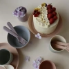 Bộ 5 món dụng cụ ăn dặm cho bé - Bát Đĩa Cốc Thìa Nĩa pastel Kinni, Made in Việt Nam, an toàn, giảm giá 350.000₫ 4