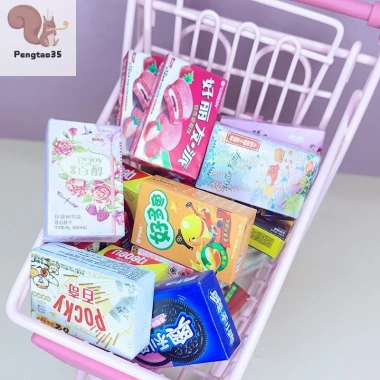 Bộ 5 Nhà Búp Bê Mô Phỏng Đồ Ăn Nhẹ - Phụ Kiện COD Trò Chơi, Giá 46.970₫