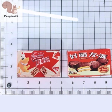 Bộ 5 Nhà Búp Bê Mô Phỏng Đồ Ăn Nhẹ - Phụ Kiện COD Trò Chơi, Giá 46.970₫
