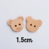 Bộ 5 nút gỗ mini hình mặt gấu xinh xinh – giá 11.000₫, phụ kiện dễ thương 10