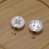 Bộ 50 Cổ Mạ Bạc Chúa Giêsu Miếng Đệm Hạt Rời cho Vòng Tay DIY Giá 86.900₫ 6