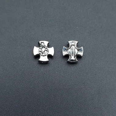 Bộ 50 Hợp kim Đục lỗ chữ thập - Miếng đệm DIY cho vòng tay, vòng cổ, trang sức, kết nối phụ kiện, giá ưu đãi 66.550đ 5 Bộ 50 Hợp kim Đục lỗ chữ thập - Miếng đệm DIY cho vòng tay, vòng cổ, trang sức, kết nối phụ kiện, giá ưu đãi 66.550đ 5