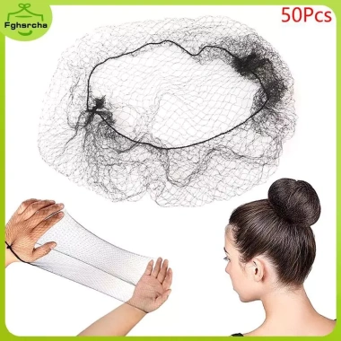 Bộ 50 lưới tóc co giãn vô hình - Phụ kiện đa kích thước, giá ưu đãi 61.600₫ 6