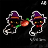 Bộ 50 Thẻ Giấy Halloween Hình Ma Bí Ngô, Kẹo & Kẹo Mút - Chỉ 56.100₫ 9