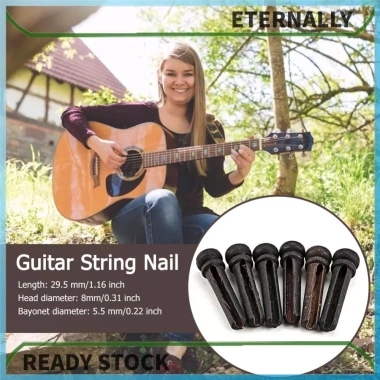 Bộ 6 Đàn Guitar Mini Cầu Chân Cố Định, Dây Nón, Móng Tay Chốt - Giá Ưu Đãi