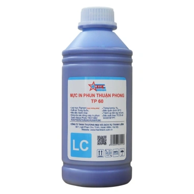 Bộ 6 màu Mực in phun TPT Thuận Phong TP60 1L không phai cho Epson, Giá 4,2 triệu