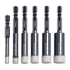 Bộ 6 mũi khoan khoét khô chuyên kính 6-12mm, phù hợp gạch men, đá granite, chuôi lục giác 6.35mm, giảm giá đặc biệt 72.000₫