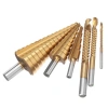 Bộ 6 mũi khoan tháp đa năng TAYO HSS mạ Titan Siêu bền cưa thép gió giảm giá 46k 6