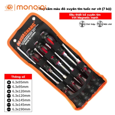 Bộ 7 Tua Vít Nam Châm Đa Năng Độ Cứng Cao - Siêu Bền, Giá Ưu Đãi 123.384₫ 8