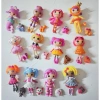 Bộ 8 Búp Bê Lalaloopsy Mini 8cm + Thú Cưng Phụ Kiện - Đồ Chơi Thời Trang Trẻ Em 3