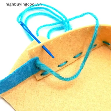 Bộ 8 Cái Dụng Cụ May DIY Giáo Dục Cho Bé - Kim An Toàn, Thủ Công, Thích Hợp Mầm Non - Giá Ưu Đãi 117,100₫