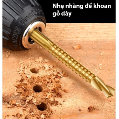 Bộ 9 món khoan cưa đa năng 6 mũi và 3 lục giác chùa kim cương Giá chỉ 55.000đ