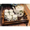 Bộ ấm trà gốm sứ Bát Tràng cao cấp vẽ tay, set tích trà 1.5l Giá ưu đãi 590.000 4