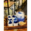 Bộ ấm trà gốm sứ Bát Tràng cao cấp vẽ tay, set tích trà 1.5l Giá ưu đãi 590.000 5