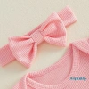 Bộ áo liền quần bé gái Aqua-Baby thêu tay ngắn có băng đô - Trang phục mùa hè 5