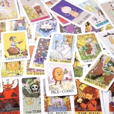 Bộ bài Tarot Số Phận Phiêu Lưu - Trò chơi bói toán tiếng Anh, giảm 22% chỉ 82.080₫