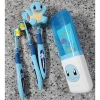 Bộ bàn chải Perio Kids Step 3 Pikachu Squirtle My Melody + kem + hộp du lịch cho bé 6+ Hàn Quốc 6