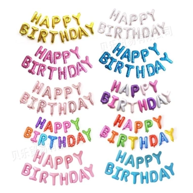 Bộ Bóng Chữ Happy Birthday - Đèn LED sáng rực, Thiết kế sinh nhật, Giá 27.840₫