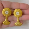 Bộ Brooch Thánh Giá Kitô - Quà Tặng Lễ, kèm túi xách và mũ, giảm 17% chỉ 64.350₫ 2