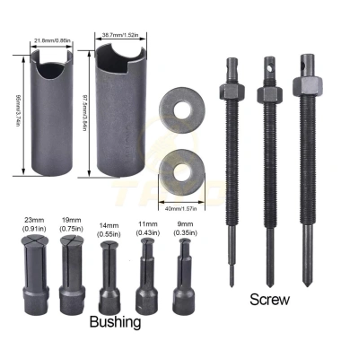 Bộ Cảo Bạc Đạn 8 Chi Tiết Thép Siêu Cứng Không Gỉ Cao Cấp - Giá Chỉ 50.000đ
