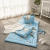 Bộ chăn ga bé đi học Ngọc Hạnh - Microfiber thoáng khí, mềm mại, giá ưu đãi 459k 2