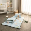 Bộ chăn ga bé đi học Ngọc Hạnh - Microfiber thoáng khí, mềm mại, giá ưu đãi 459k 7