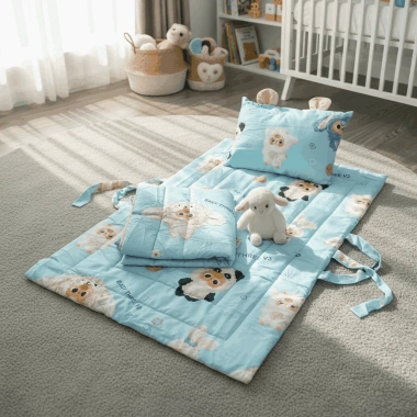 Bộ chăn ga bé đi học Ngọc Hạnh - Microfiber thoáng khí, mềm mại, giá ưu đãi 459k 10 Bộ chăn ga bé đi học Ngọc Hạnh - Microfiber thoáng khí, mềm mại, giá ưu đãi 459k 10
