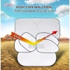 Bộ che nắng 6 món full 6 kính ô tô - Che nắng tối ưu, bảo vệ nội thất, giảm nhiệt, giá chỉ 130k