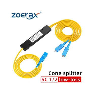 Bộ chia quang ZoeRax SC/FC/UPC/APC 1x2 - Chia sợi 1:2 quang học, giá 98.999đ
