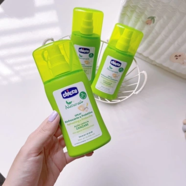 Bộ chống muỗi côn trùng Chicco cho bé từ 2m+ - Giá chỉ 190k, bảo vệ an toàn