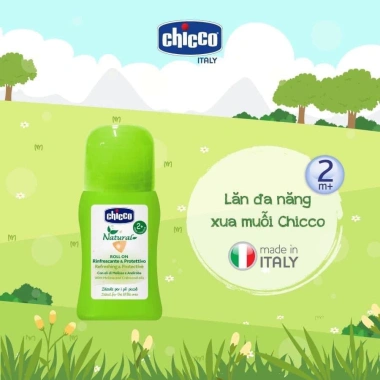 Bộ chống muỗi côn trùng Chicco cho bé từ 2m+ - Giá chỉ 190k, bảo vệ an toàn