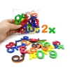 Bộ Chữ Số Nam Châm Đa Màu Cho Tủ Lạnh - Đồ Chơi Giáo Dục Sáng Tạo, Phát Triển Tư Duy Trẻ Em, Độ Bền Cao, An Toàn, Quà Tặng Hấp Dẫn 10