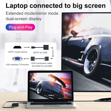 Bộ chuyển đổi HDMI sang VGA ZOERAX 1.080P có nguồn âm thanh PC, Laptop, Máy chiếu, TV - Giá ưu đãi 38.390₫ 3 Bộ chuyển đổi HDMI sang VGA ZOERAX 1.080P có nguồn âm thanh PC, Laptop, Máy chiếu, TV - Giá ưu đãi 38.390₫ 3