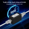 Bộ chuyển đổi khớp nối Ethernet ZoeRax RJ45 - Đầu nối đầu-cái sang đầu-cái cho Cat5E/6/7, giảm giá 54.999₫ 2