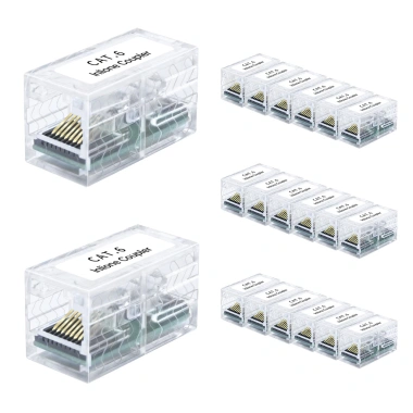 Bộ chuyển đổi khớp nối Ethernet ZoeRax RJ45 - Đầu nối đầu-cái sang đầu-cái cho Cat5E/6/7, giảm giá 54.999₫ 7