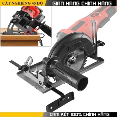 Bộ chuyển đổi máy mài sang máy cưa gỗ, giá đỡ cầm tay, bàn chỉnh góc 45 độ - Tiện dụng, chỉ 120.000 VND 5
