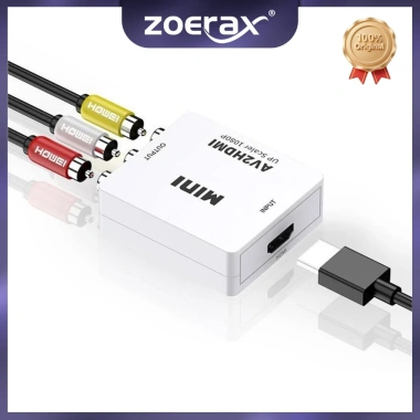 Bộ chuyển đổi ZOERAX HDMI Mini sang AV RCA 1.080P CVBS - Giá chỉ 92.290₫