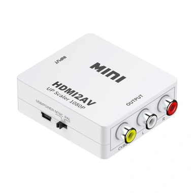 Bộ chuyển đổi ZOERAX HDMI Mini sang AV RCA 1.080P CVBS - Giá chỉ 92.290₫