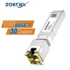 Bộ chuyển SFP+ sang RJ45 Zoerax 1.25/2.5/10G CAT6a tự động nhận tốc độ cắm là chạy 137.700₫ 10