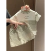Bộ Colorblock Unisex 0-6Y Hàn Quốc Mùa Hè Thoáng Khí Chống Nắng Giá Ưu Đãi 285k