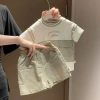 Bộ Colorblock Unisex 0-6Y Hàn Quốc Mùa Hè Thoáng Khí Chống Nắng Giá Ưu Đãi 285k 6