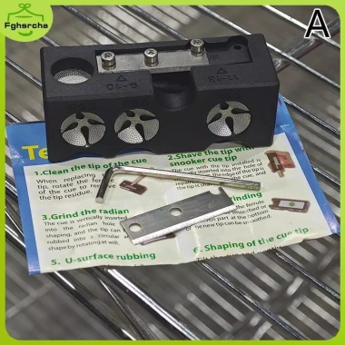 Bộ công cụ chỉnh và mài đầu que bida cho Snooker và Billiards: Giá chỉ 112.800đ 10